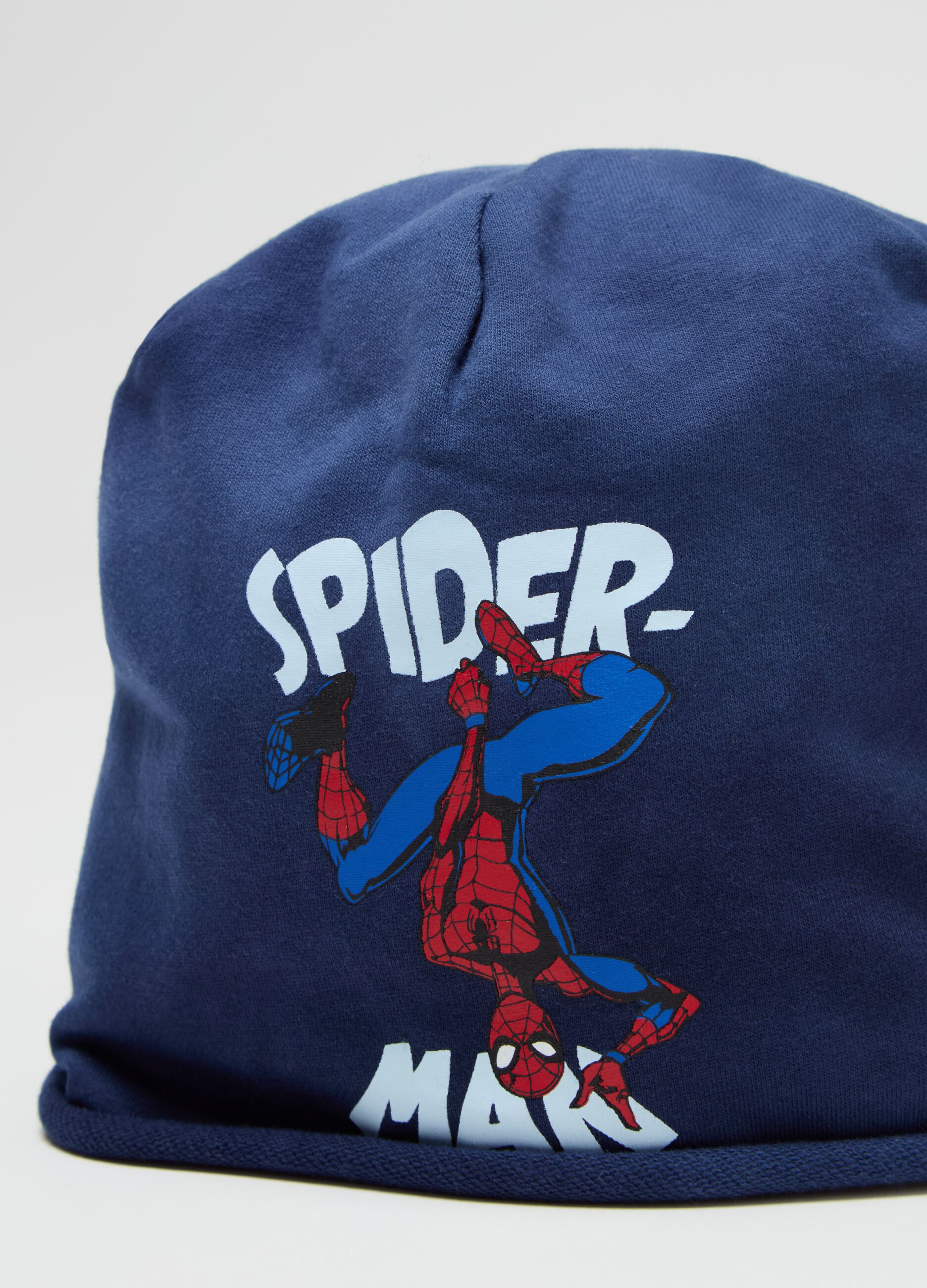 Berretto Tie Dye con stampa Spider-Man