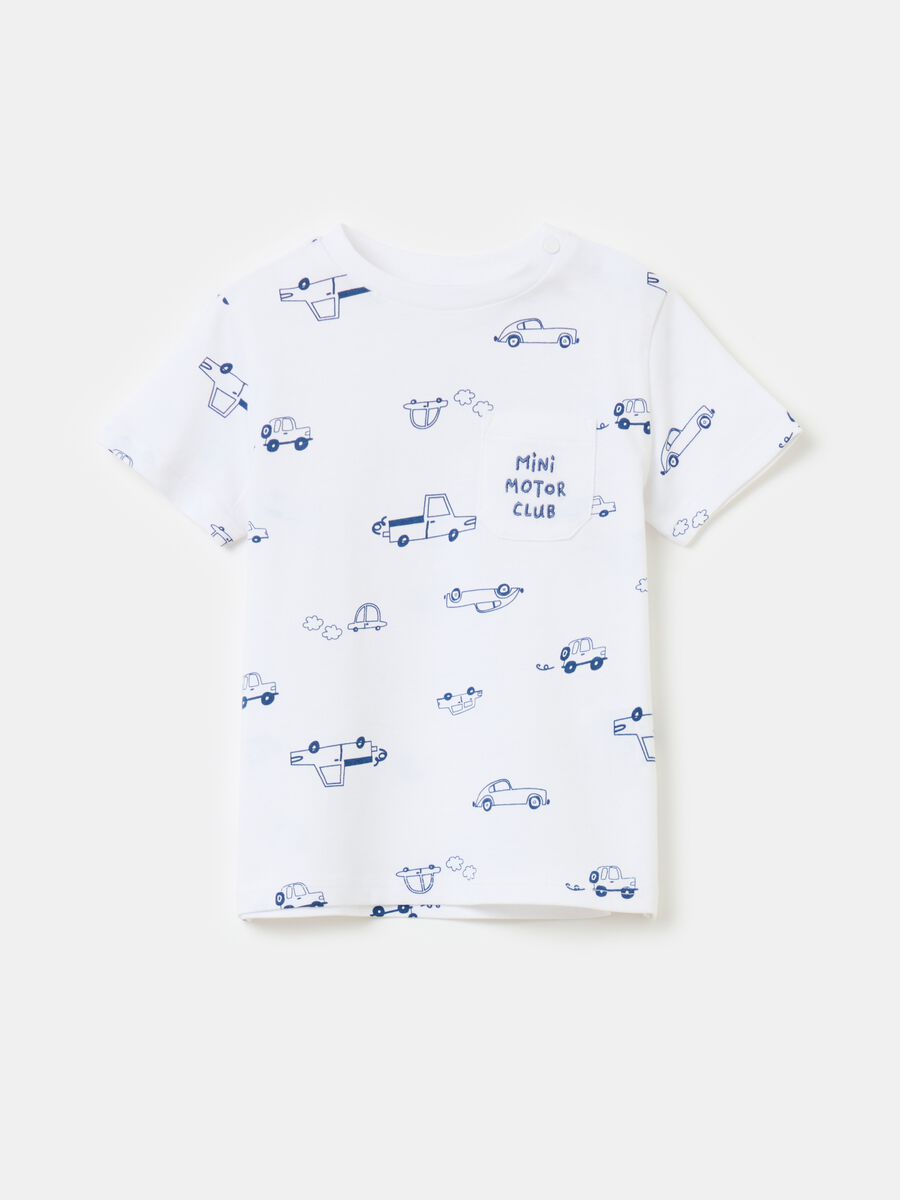 Organic cotton T-shirt with print_0