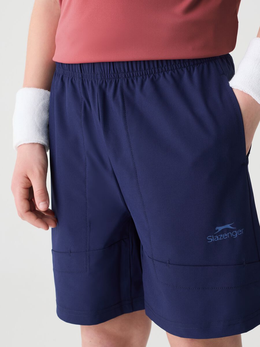 SLAZENGER Bermuda shorts in technical fabric_2