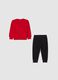 Children's jogging set in red and black Spider-Man cotton blend_1