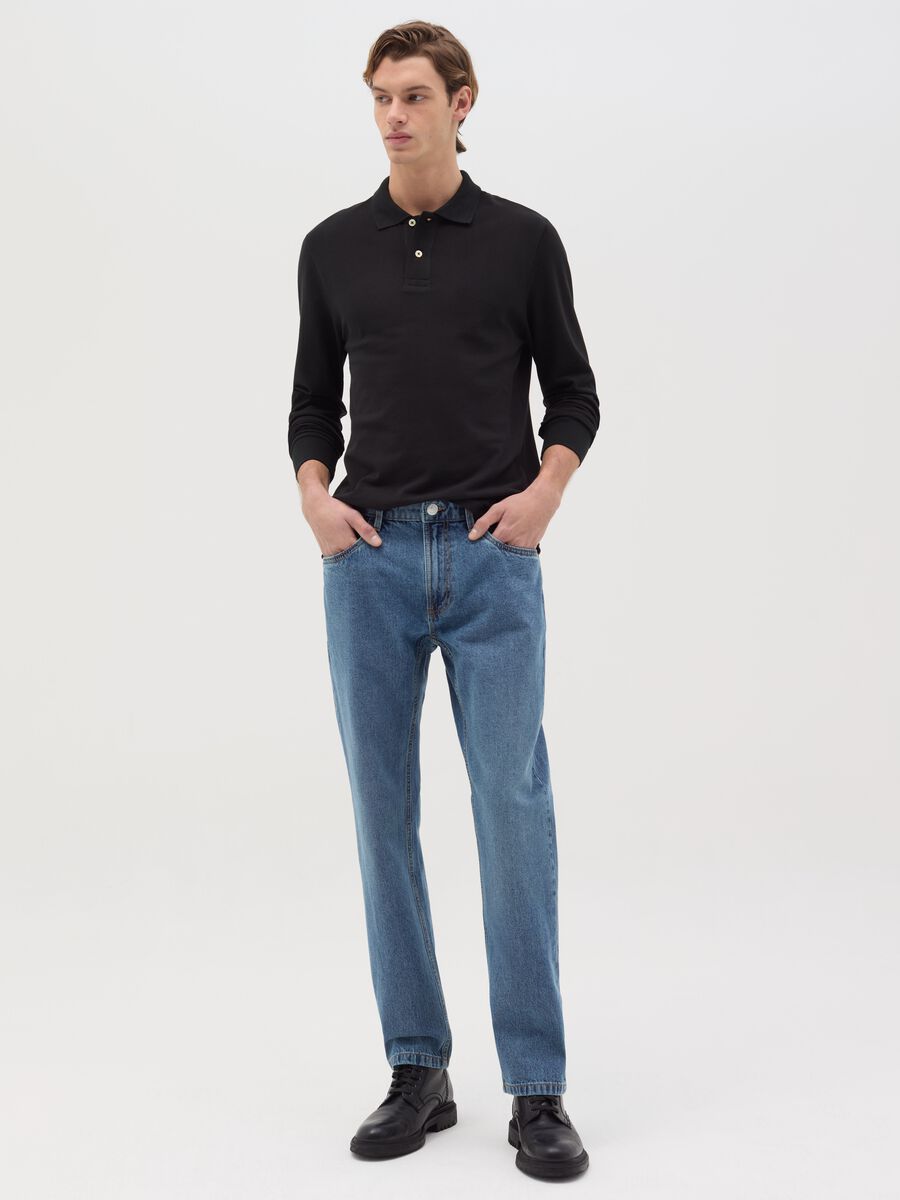 Regular-fit jeans with five pockets_0