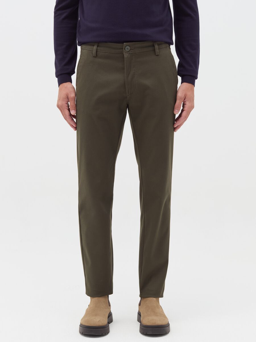 Regular-fit chino trousers_1