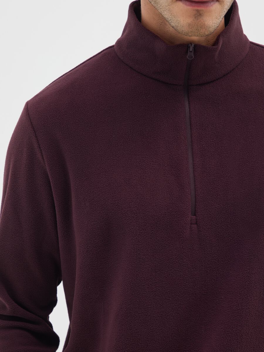 Purple fleece with half zip_3