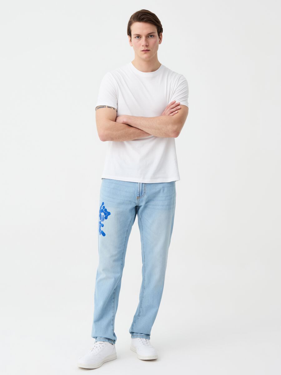 Regular-fit jeans with RE-UP print_2