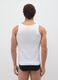 Set of two white pure cotton regular fit vests_2