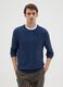 Blue Regular Fit Sweater_0
