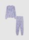 Organic cotton pyjamas with "Midnight Snacks" print_0