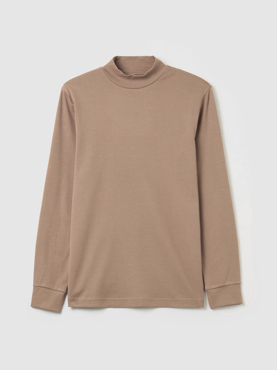 Long-sleeved T-shirt in interlock cotton_4