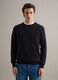 Black sweater in pure cotton_1