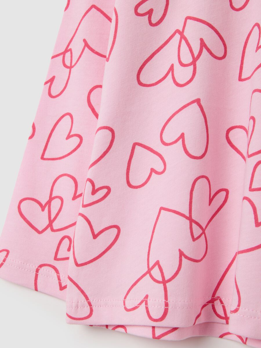 Girls' pink pure cotton long sleeve top - regular fit_3