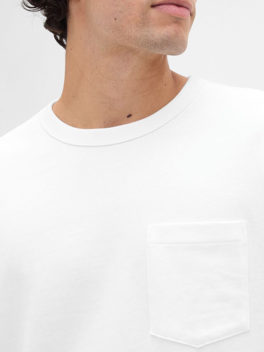 White Cotton Long Sleeve Top_3