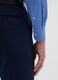 Men's Blue Cotton Blend Easy Iron Shirt_2