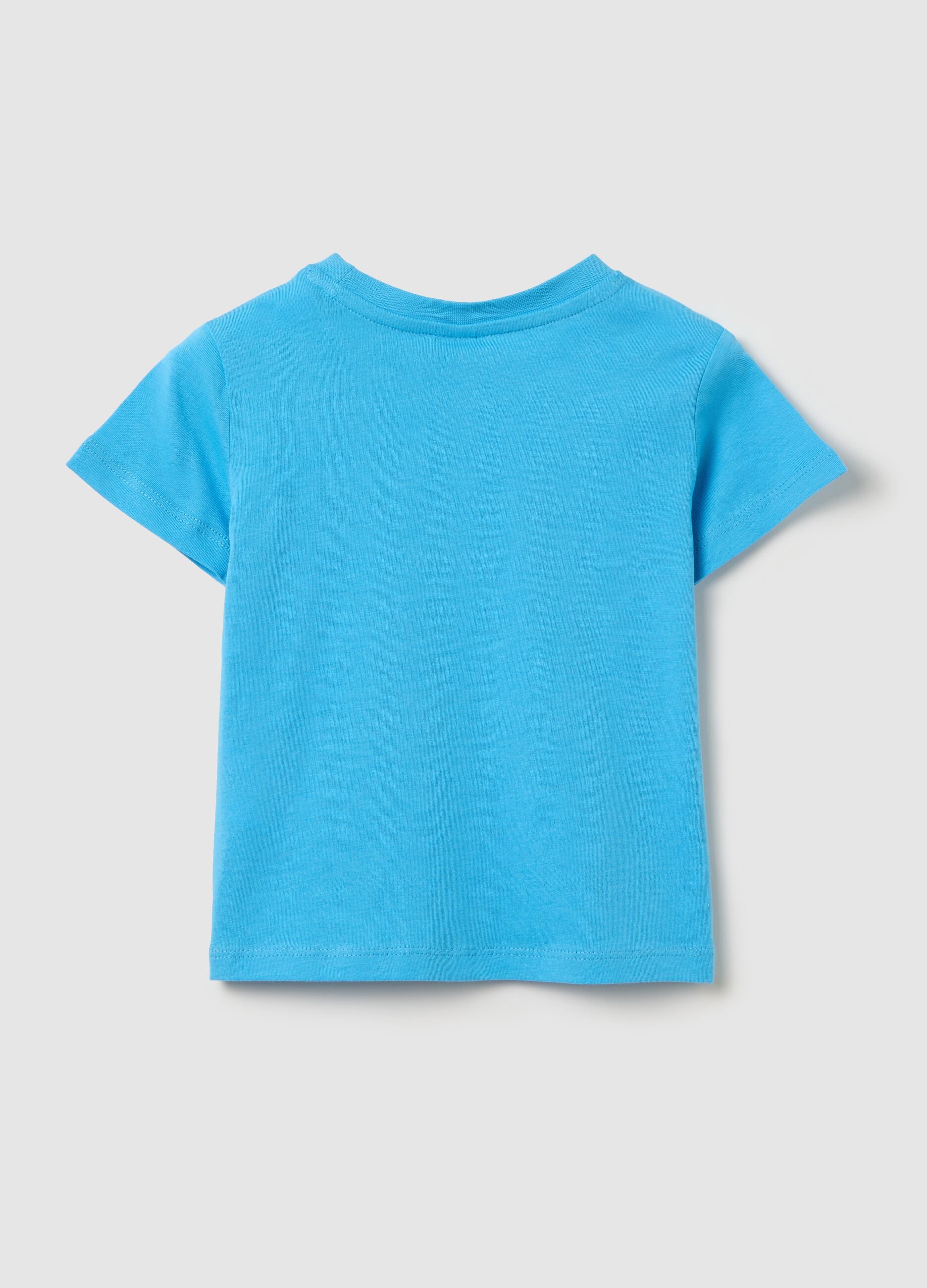 Cotton T-shirt with print