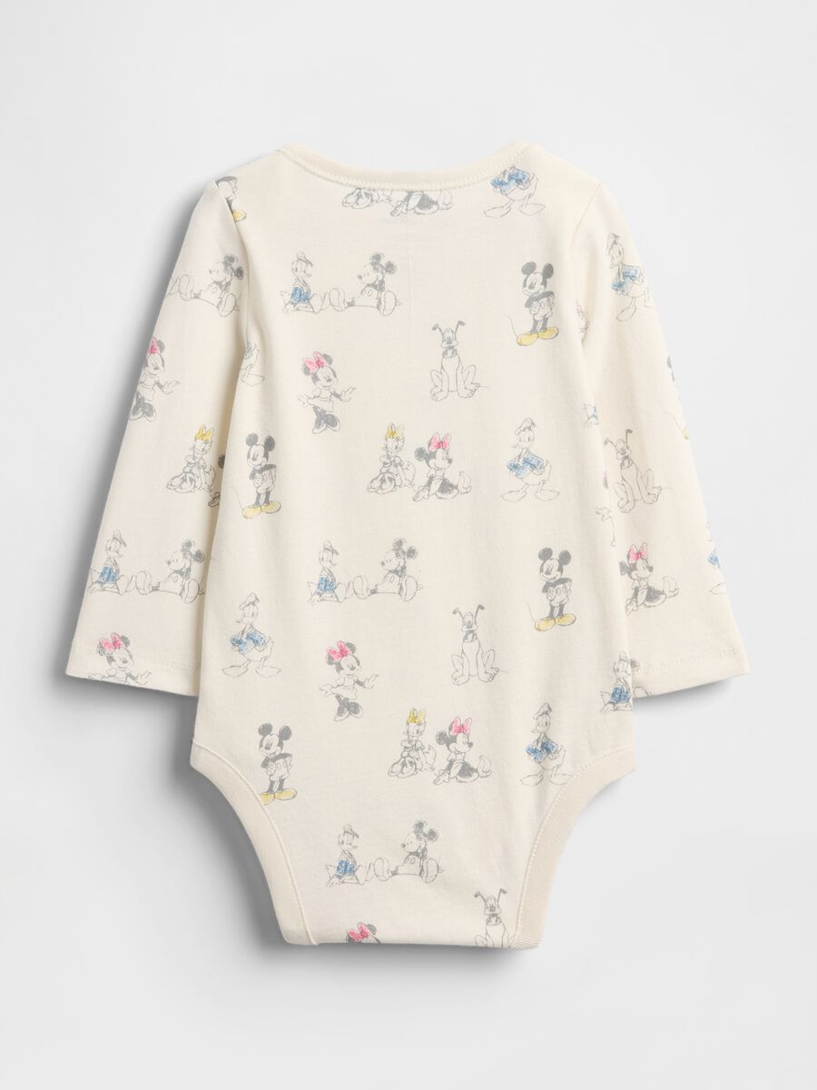 Multicolour cotton bodysuit for newborns_1