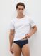 Blue cotton briefs regular fit_0