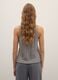 Regular fit grey high collar knitted vest_2