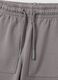 Kids' grey regular fit pure cotton joggers_2
