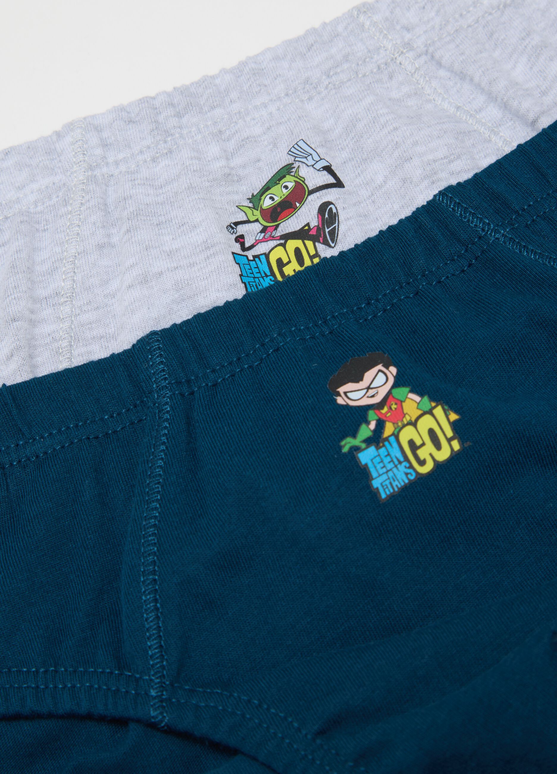 Multipack boys' briefs in pure cotton multicolour regular fit