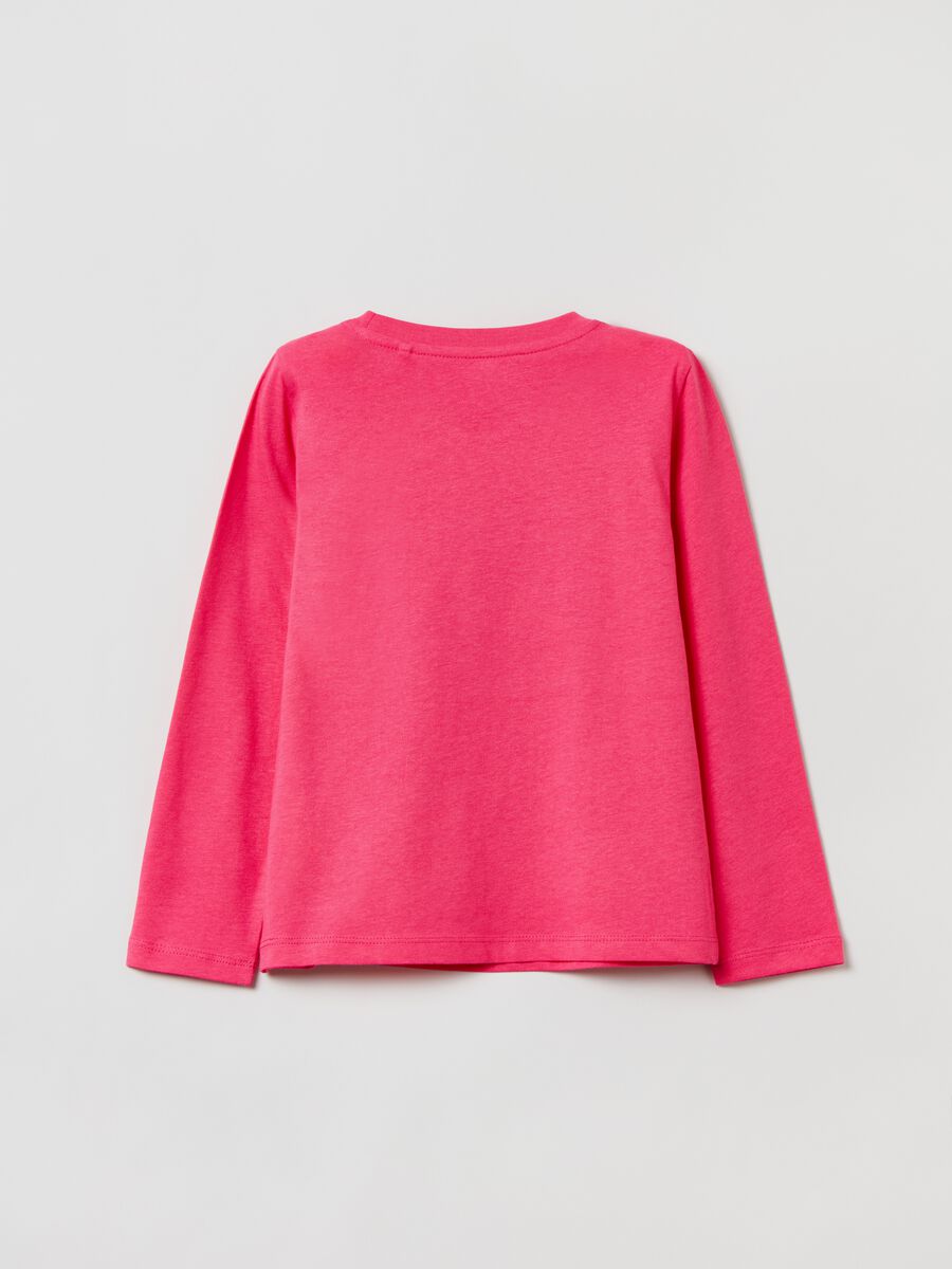 T-shirt a maniche lunghe in cotone_1