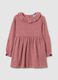 Pink regular fit dress for baby girl_0