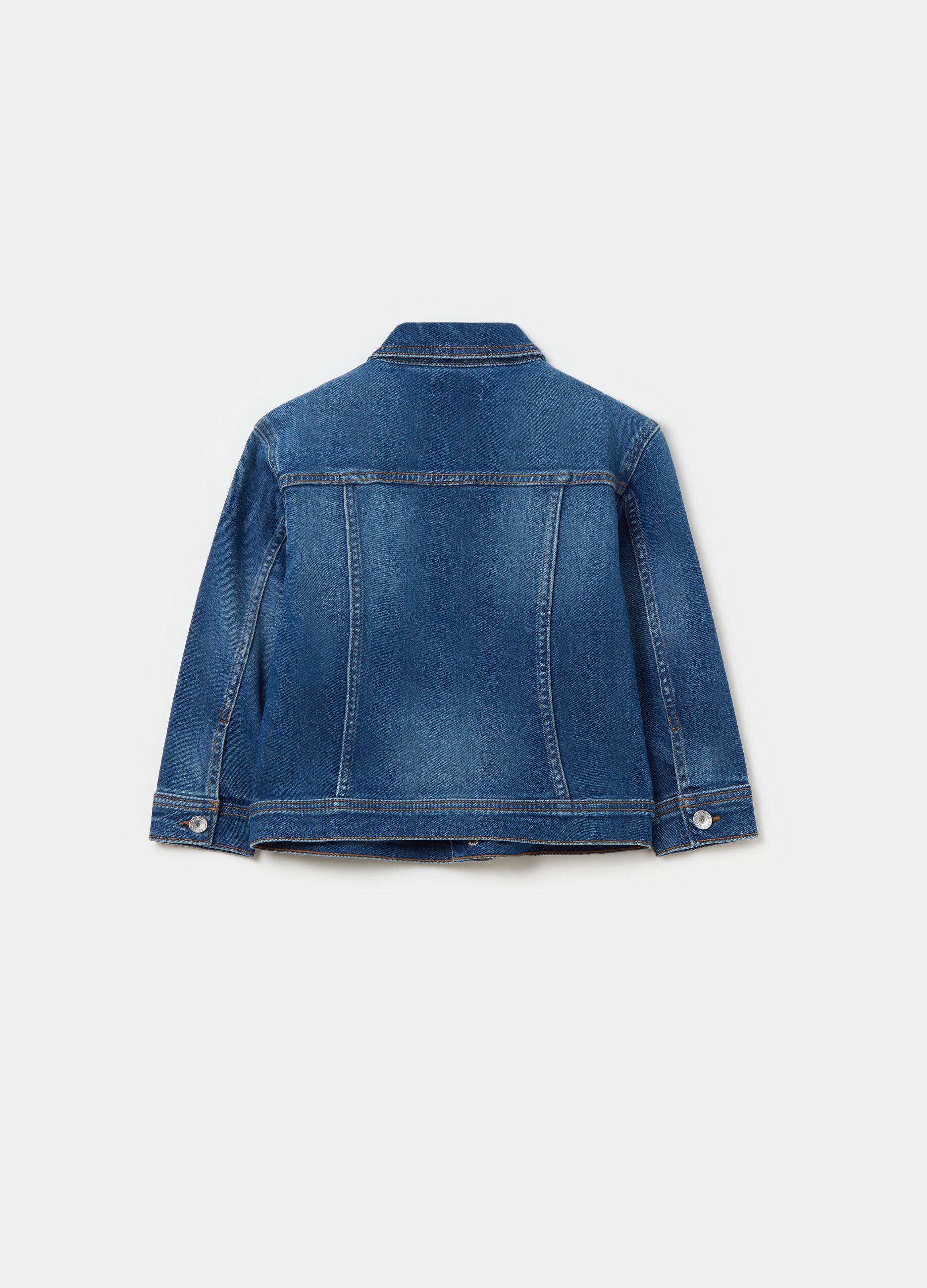 Denim jacket with pockets