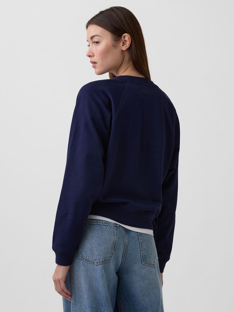Cotton-blend crew-neck sweatshirt_1