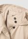 Beige cotton blend jacket regular fit_5