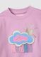 Girls' oversized pink cotton blend sweatshirt_2