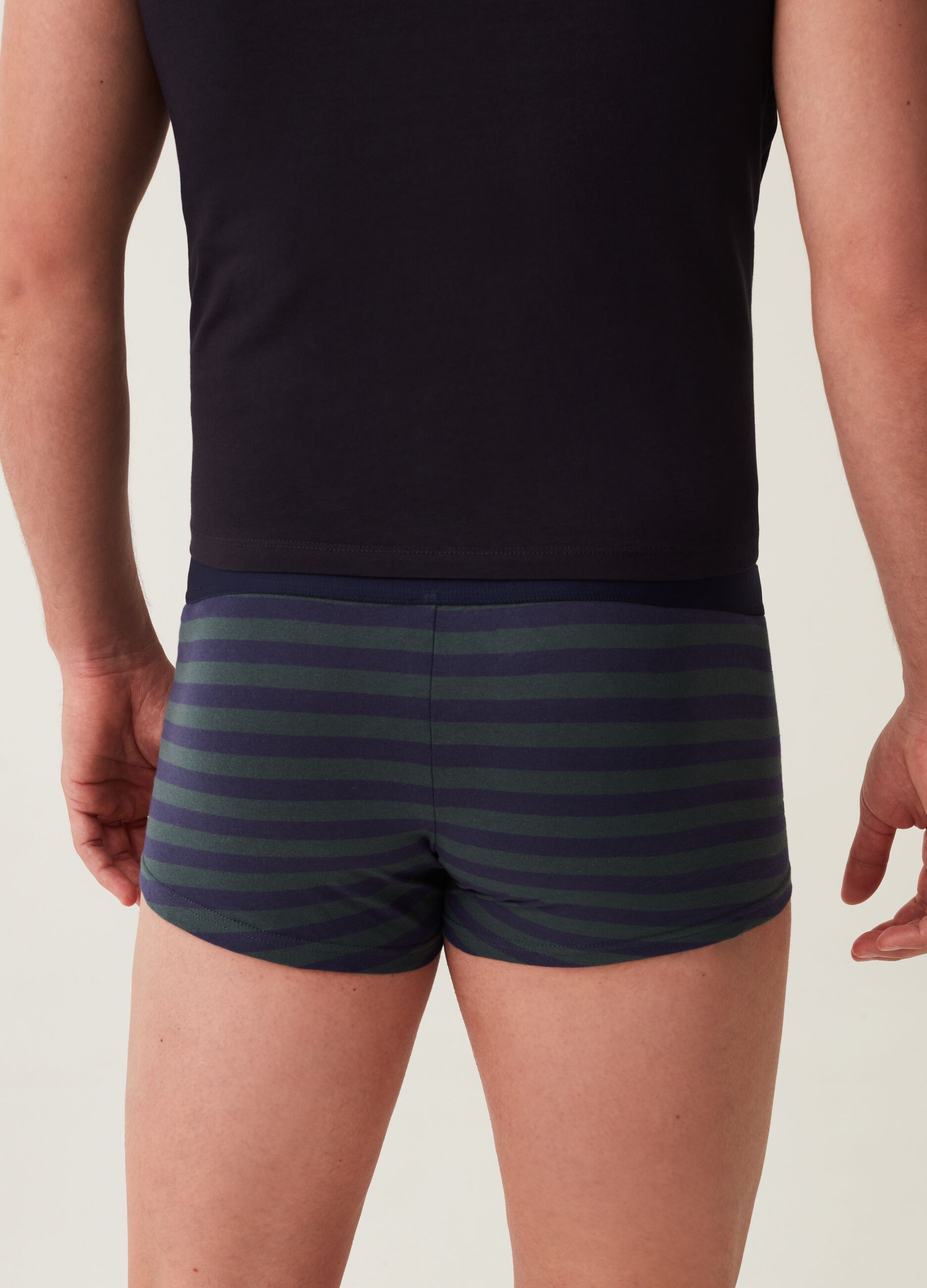 Set cinque boxer in cotone fantasia