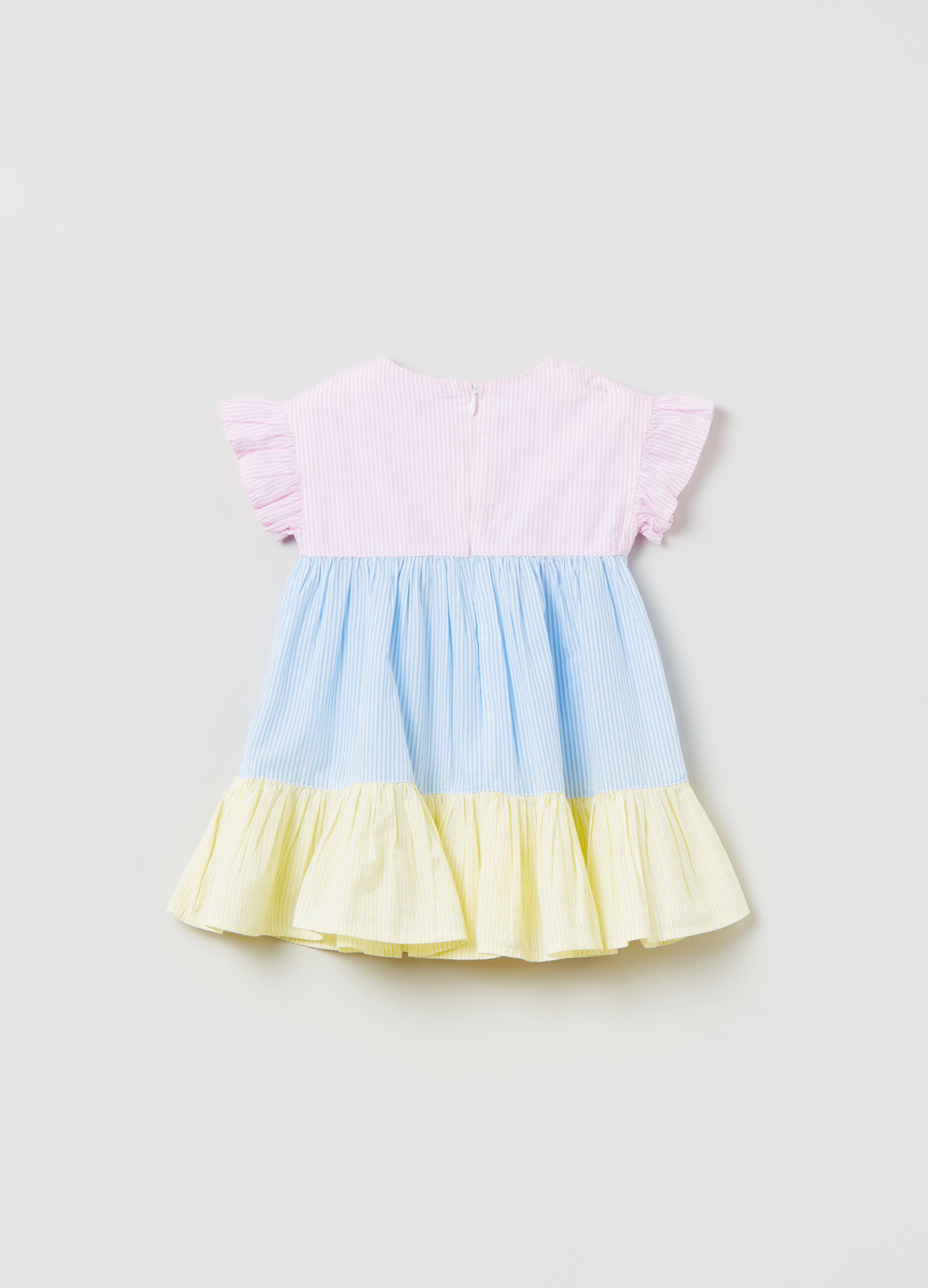 Vestitino a balze multicolor_1