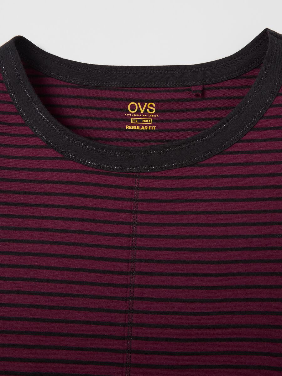Slim ribbed T-shirt with long sleeves_5