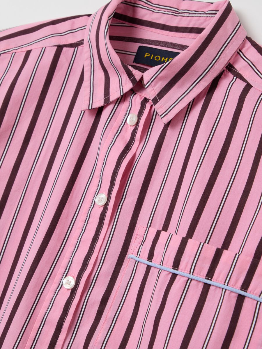 Striped Oxford shirt with pocket_5