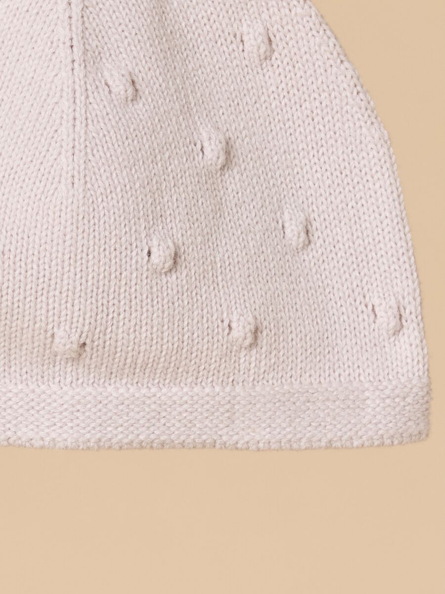 Berretto in puro cotone tricot IANA_1