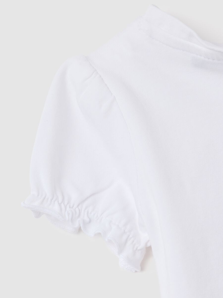 Fagottino White Short Sleeve T-Shirt_3