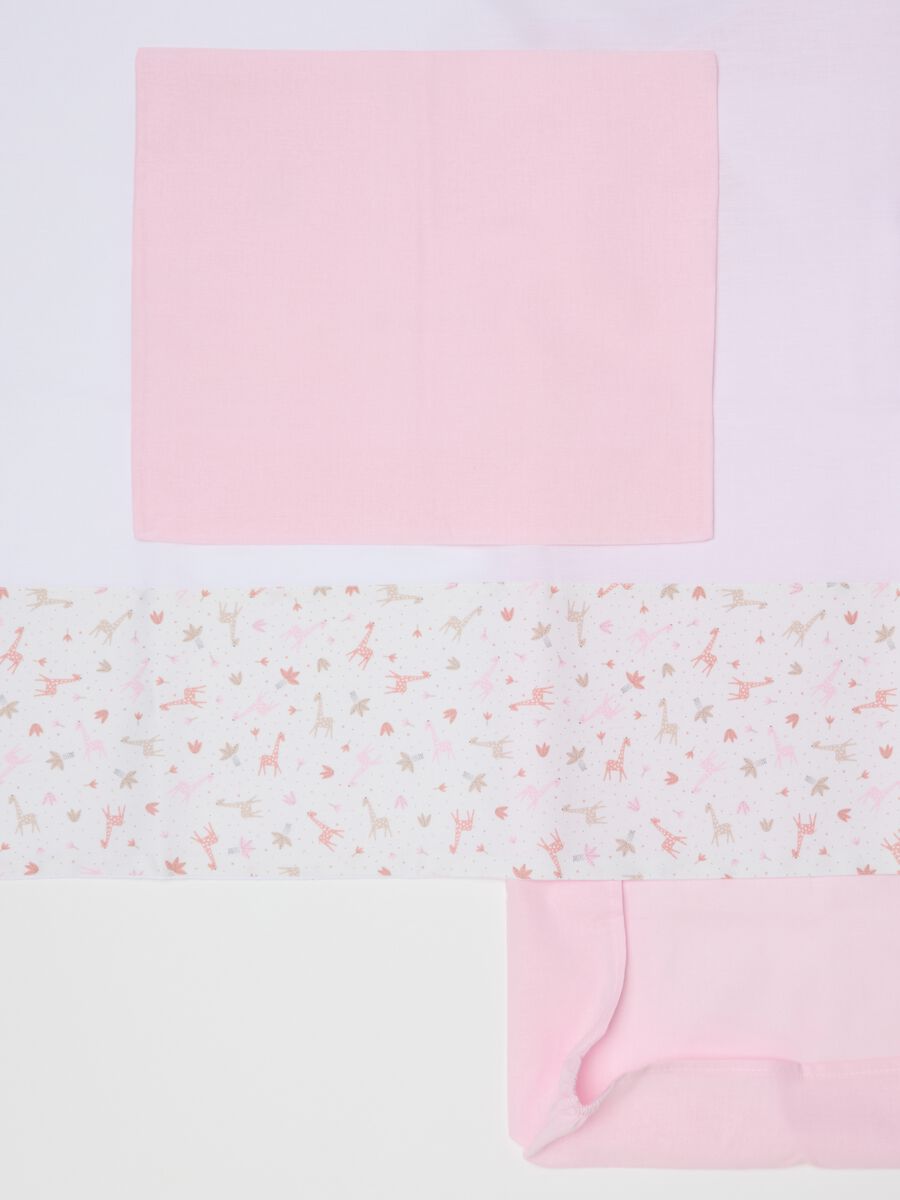 Multicolour pure cotton newborn sheet set_1