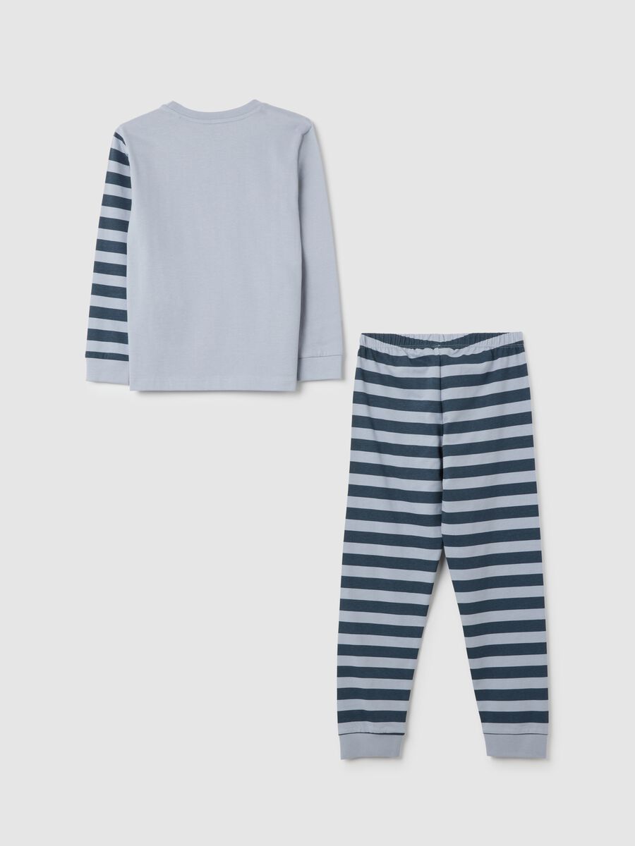 Children's pure cotton multicolour regular fit pyjamas_1