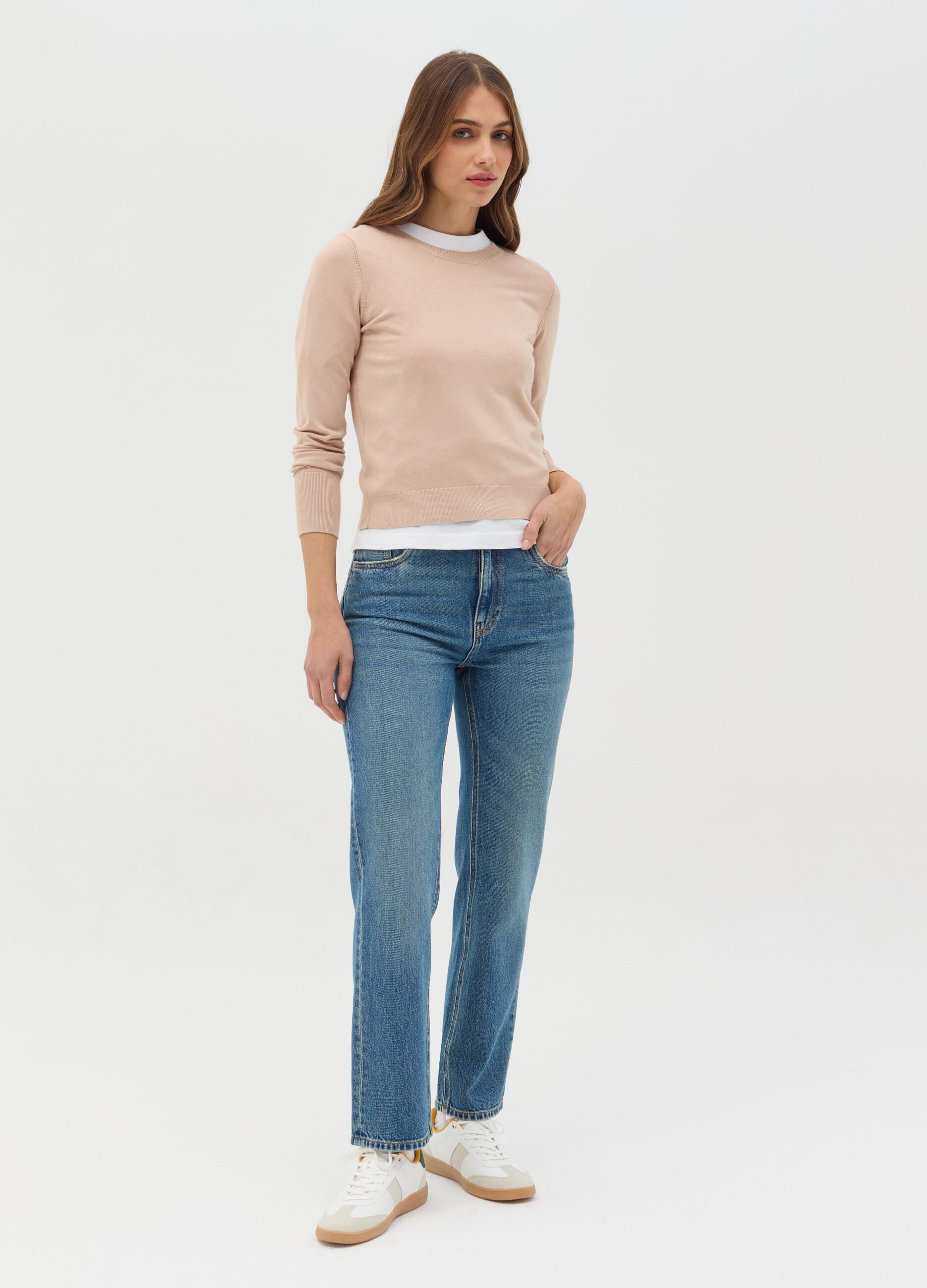 Slim-fit pullover