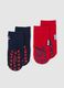 Disney non-slip multicolour baby socks b-pack in cotton blend_1