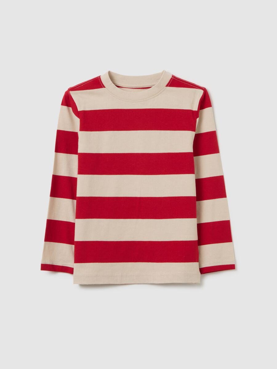 Children's pure cotton multicolour regular fit T-shirt_0