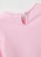 Pink pure cotton girl's jumper with hearts_3