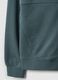 Green organic cotton zip-up hoodie for boys, relaxed fit_5