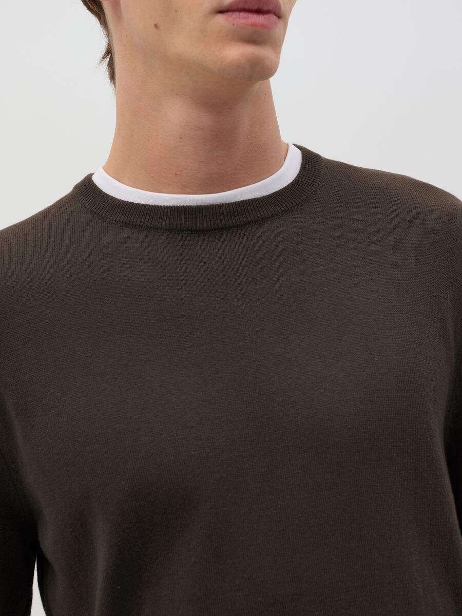 Round neck pullover_2