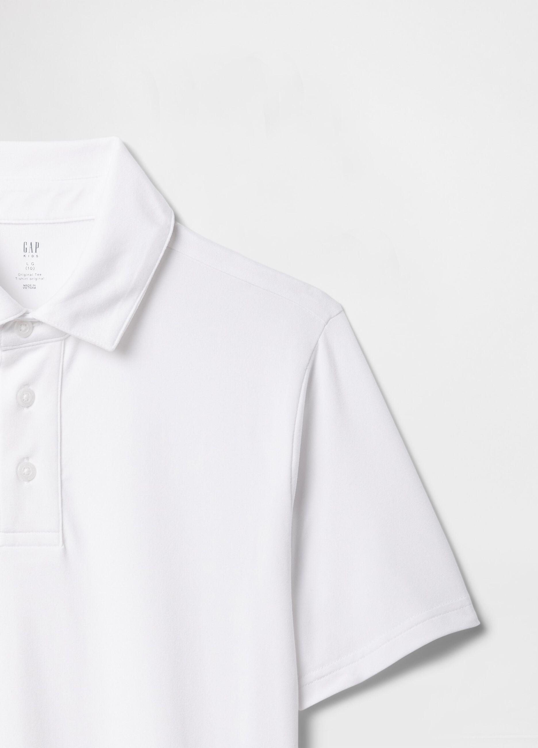 Short Sleeve Stretch Fabric Polo by GAP Kids