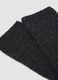 Grey ribbed socks in wool, viscose and stretch cashmere_2