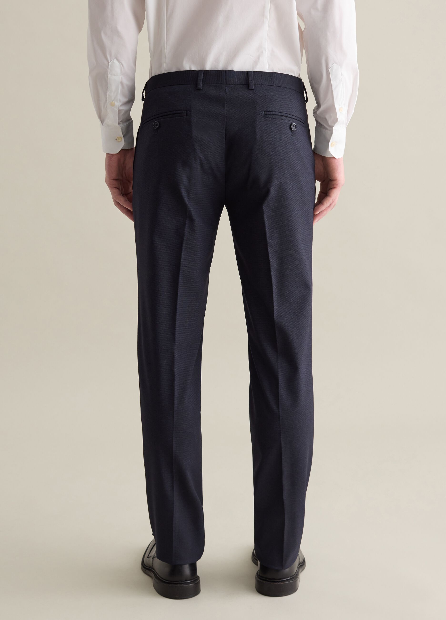 Pantalone sartoriale slim fit blu