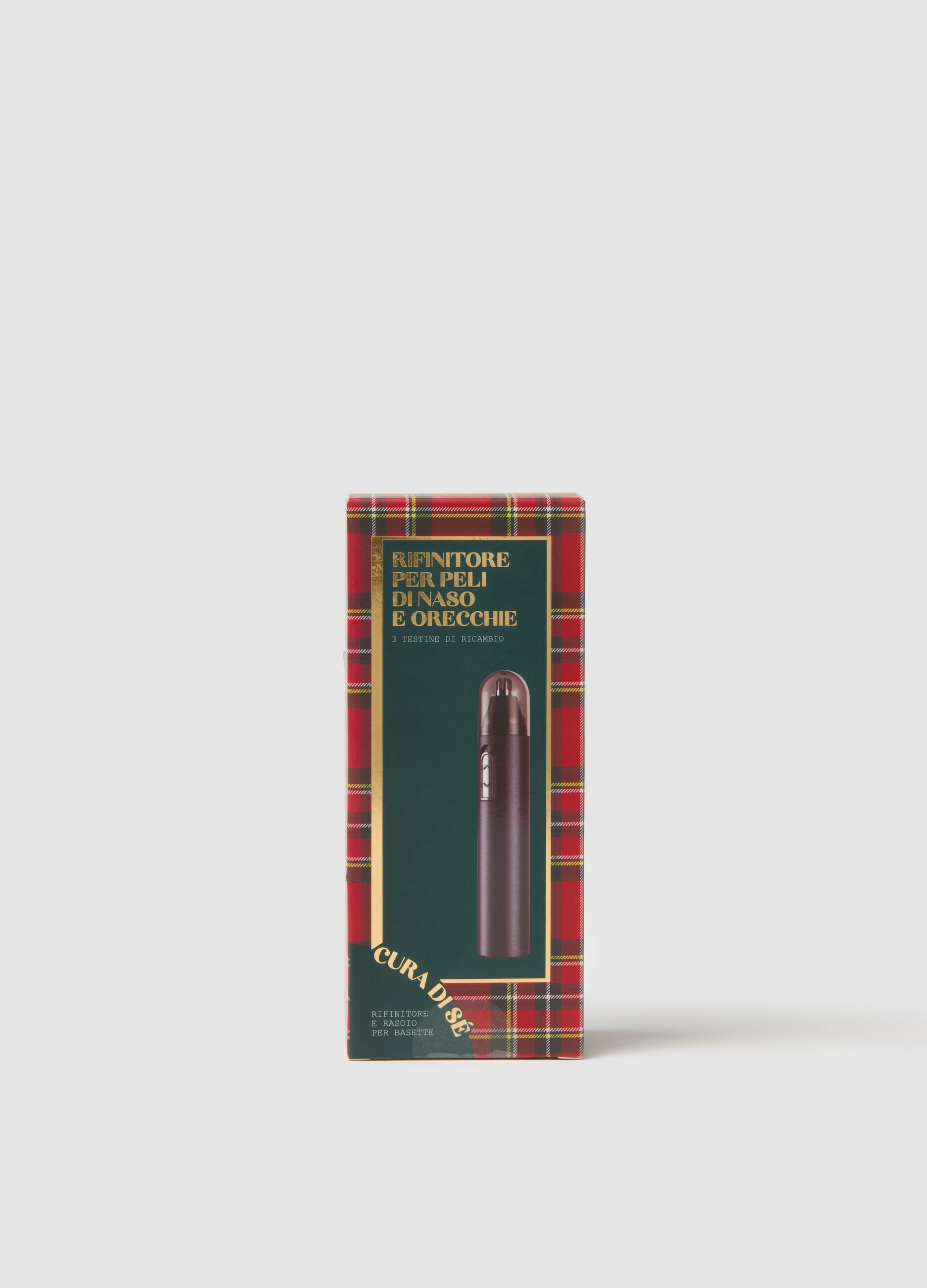 Black nose and ear hair trimmer