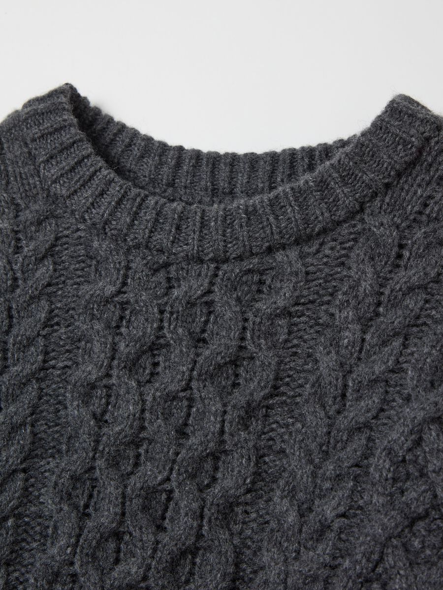 Pullover in braided wool_5