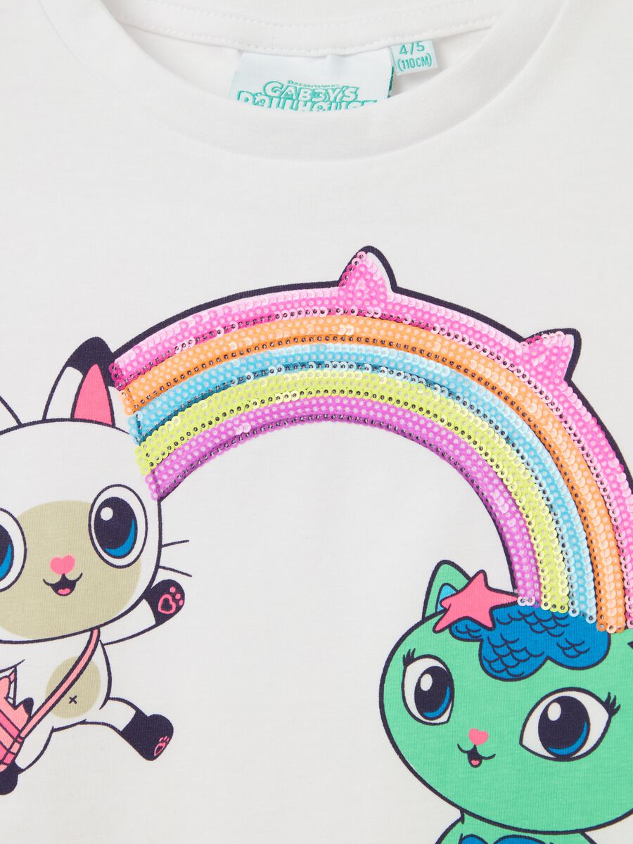 T-shirt with Gabby Dollhouse print and sequins_2