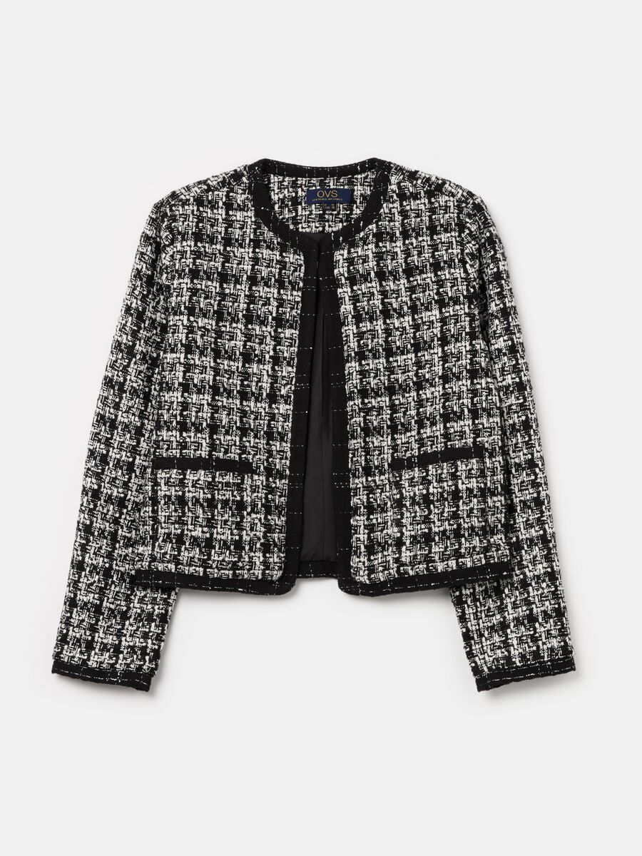 Blazer in tweed bicolore_4