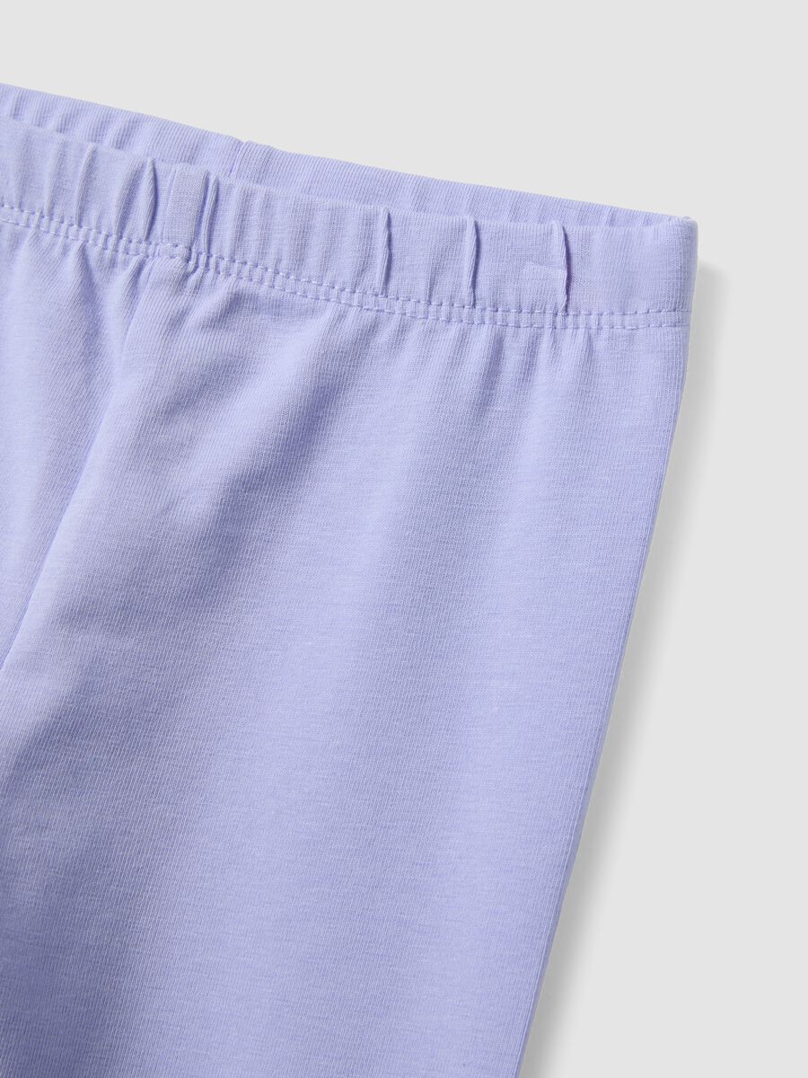 Purple organic cotton shorts_2